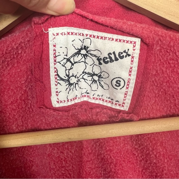 Reflex Love Nation Four Pocket Zip Up Sweater Sz S - Picture 8 of 16